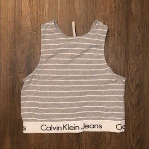 Calvin Klein crop top